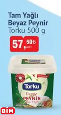 TORKU TAM YAĞLI BEYAZ PEYNİR TORKU TAM YAĞLI BEYAZ PEYNİR